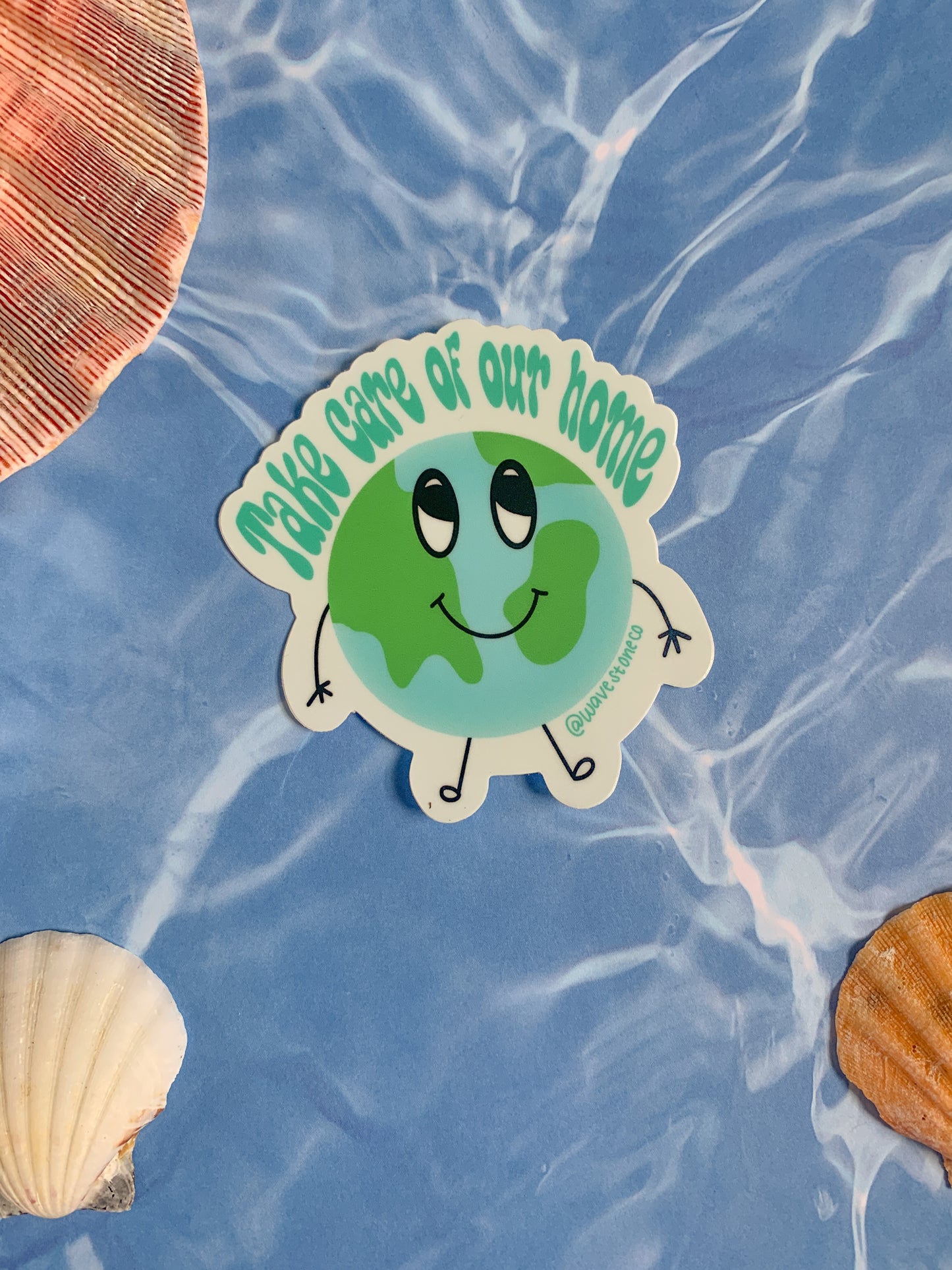 Take Care of Our Home Sticker