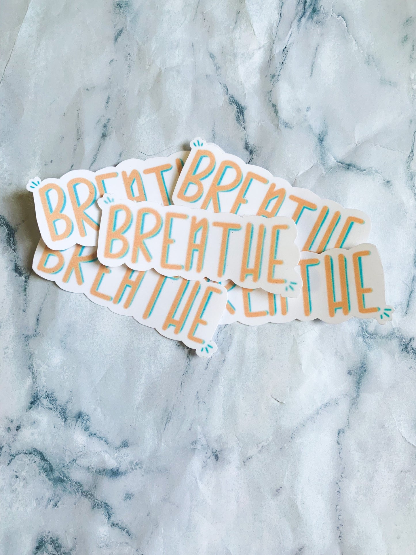 Breathe sticker