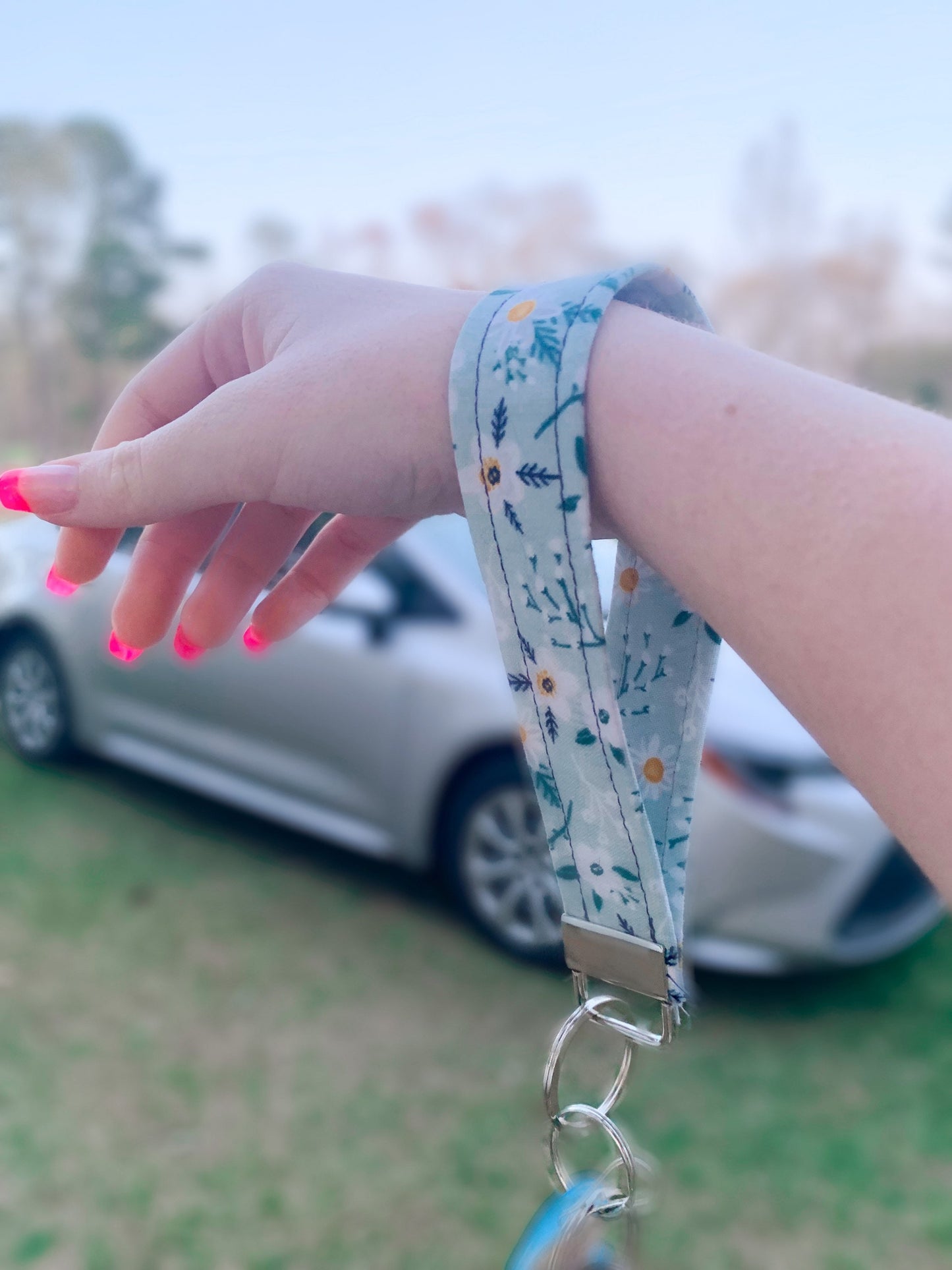 Flower Key Fob