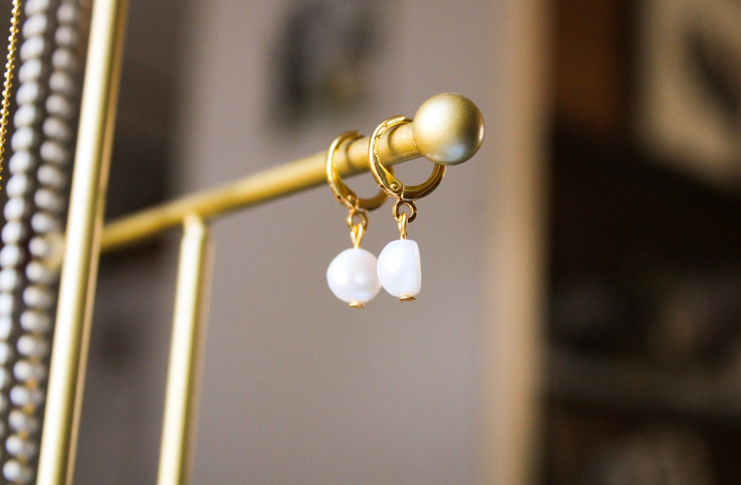 Ocean Pearl Earrings
